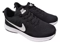 Zapatos Nike Air Max Zoom Caballeros Negro Blanco Elite Fash