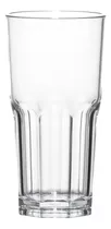 6 Vasos De Vidrio Nadir Bristol 2611 330cc Brasil Color Transparente
