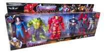 Avengers Dc Colección Muñeco Spiderman Superman Hulk Batman