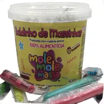 Big Balde Massinha C/34 Massas Multicores - Não Toxico 