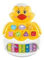 Teclado Musical Infantil Interativo Com Som E Luzes Original