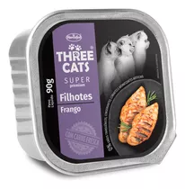 Three Cats Paté Super Premium Gatitos 90 Gr