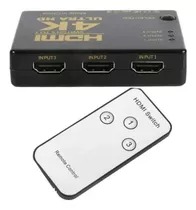 Switch Selector Hdmi 3x1 Pc Tvr Dvd Ps3 Definición 4k Full