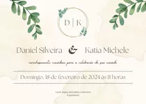 Convite Digital Para Eventos Aniversário Festa Casamento 