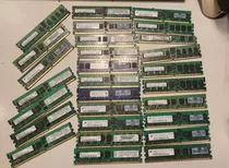 Lote 28 Memorias Ram Ddr2 1gb Ecc Para Servdior Ibm Hp Dell