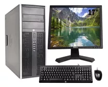 Cpu Hp Compaq 6005 Amd X2 4gb 320gb Wifi + Monitor 17'