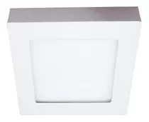 Panel Led 6w Cuadrado Sobreponer Luz Blanca Certificado Color Blanco