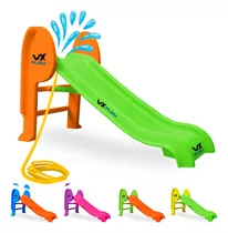 Tobogan Infantil Vxplay Plegable 2 Escalones Pileta Agua