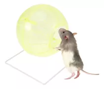 Bola Esfera Hamster 10cm Juguete Roedores Ratón Transparente