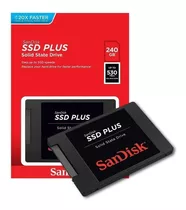 Ssd 240gb Sandisk Plus 530mb/s Garantia 1 Ano Nota Fiscal