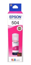 Tinta Epson 504 Magenta L4150 L4160 L6161 L6171 L6191 70ml