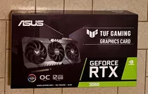 Caja Placa De Video Asus Tuf Gaming Rtx 3060