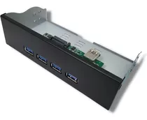 Placa Usb 3.1 4p Gabinete 5.25 Amitosai Mts-desk525usb31