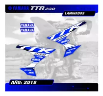 Kit Calcos - Gráfica Yamaha Ttr 230 - 2018 Laminados