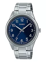 Reloj Casio Mtp-v005d Análogo Acero Hombre 100% Original 