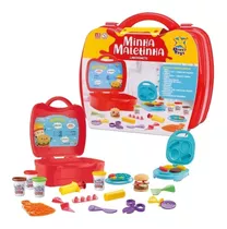 Juego Maletin De Masas Comida Lunch Plastisina Y Accesorios