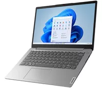 Laptop Lenovo Ideapad Celeron 4gb + 128ssd + Office Regalo Color Gris