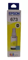 Refil De Tinta Epson 673 Amarelo L800 L805 L810 L850 L1800