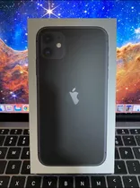 Caja Vacía - iPhone 11 Negro + Sticker Apple - Envio Grátis