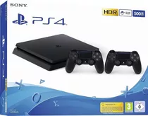 Consola Playstation 4 Sony Slim De 1 Tb, Color Negro