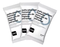 Paño Jabonoso Para Higiene Corporal Pad Humedo X 200 Un