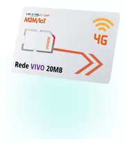 Sem Mensalidade - Chip M2m Veicular - Plano Anual 100mb Mês