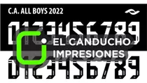 Tipografia Vectorizada All Boys 2022 