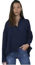 Camisa Bonpland - C0601 Mujer Prussia