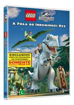 Lego Jurassic World A Fuga Do Indominous Rex Dvd Lacrado