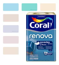 Tinta Lavavel Coral Premium Renova Anti-mofo 16 Litros.