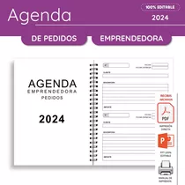 Kit Para Imprimir Agenda 2024 - Diseño A Eleccion