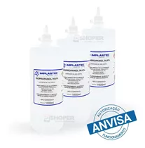 3x 1l - 3l Álcool Isopropílico Puro Isopropanol Implastec