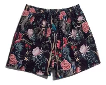 Traje De Baño Short Malla Beach Master Print F Luxo Habitu