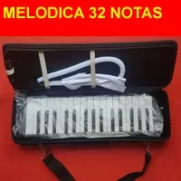 Melodica 32 Notas Negro C/estuche Rigido