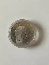 Moneda 10.000 Pesos Chile Encuentro De Dos Mundos Plata 925