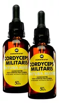 Tintura Madre Cordyceps Militaris 50ml X2 Inmunológico