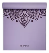 Mat Yoga 5mm Colchoneta Mats Gaiam N°1 Usa Ecológico- El Rey Color Lilac Sundial