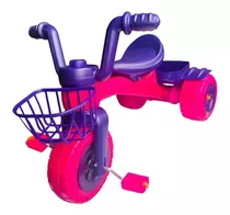 Triciclo Plastico Para Niñas Y Niños Montable