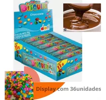 Mini Disqueti Chocolate Delícia  Caixa 36 X 11g Dori Display