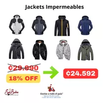 Chaquetas , Jackets Impermeables 2 X Col 40.000