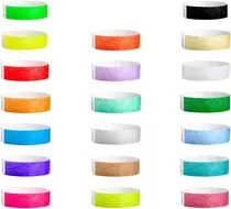 Brazaletes Tyvek  Personalizados Mas De 15 Colores