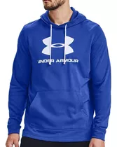 Buzo Under Armour Hombre Sportstyle Terry Logo Azul Francia