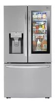 Refrigerador Inverter Auto Defrost LG Lm82sxs Platinum Silver Con Freezer 695l