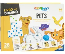 Livro Escolinha Dominó: Pets