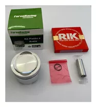 Kit Pistão C/ Anéis Rik Cg Fan Titan 150 0.25 0.50 0.75 1.00