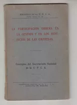 1922 Union Popular Catolica Argentina Participacion Obrera