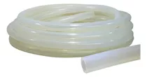 Mangueira Tubo 100% Silicone 1/2 Pol X 3mm Parede- 10 Metros