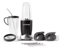 Licuadora Nutribullet Pro Individual 900 W 14 Piezas Color Black Matte 127v