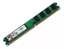 Memoria Ram Valueram Color Verde 2gb  Kingston Kvr800d2n6/2