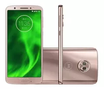 Motorola Moto G6 64gb 4gb Tela 5,7  Ouro Rosê Na Caixa